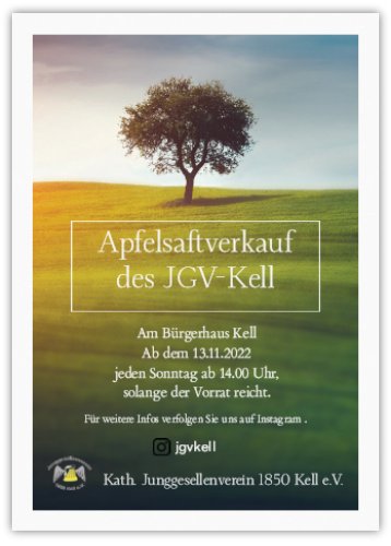 Apfelsaftverkauf-2022-JGV-Kell