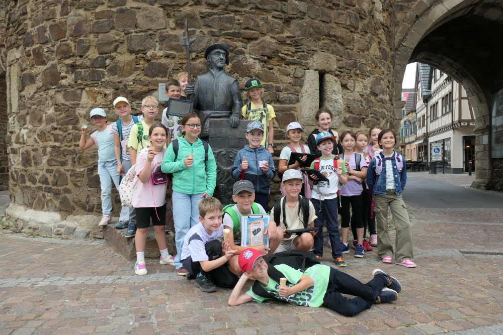 Klassenfahrt der Grundschule Nastberg, Andernach-Eich