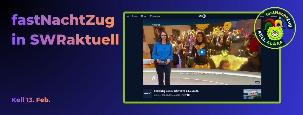 fastNachtZug Kell 2026 Rückblick - SWRaktuell Mediathek Screenshot