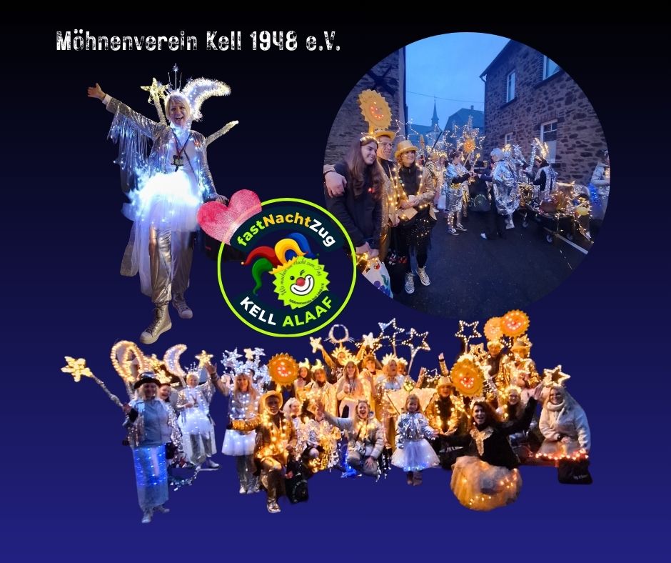 Bildercollage fastNachtZug Kell 2026 - Rückblick.